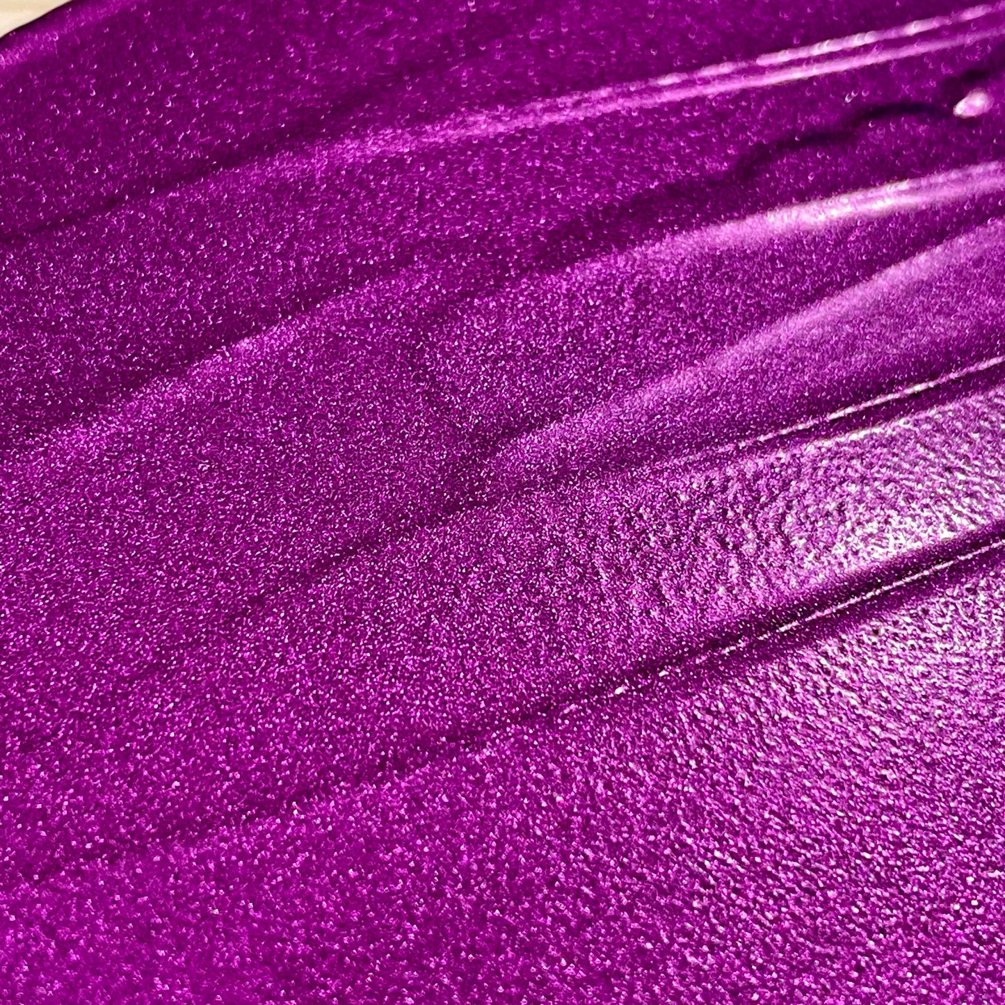 Orchid Christmas Chrome watercolor paint half pan