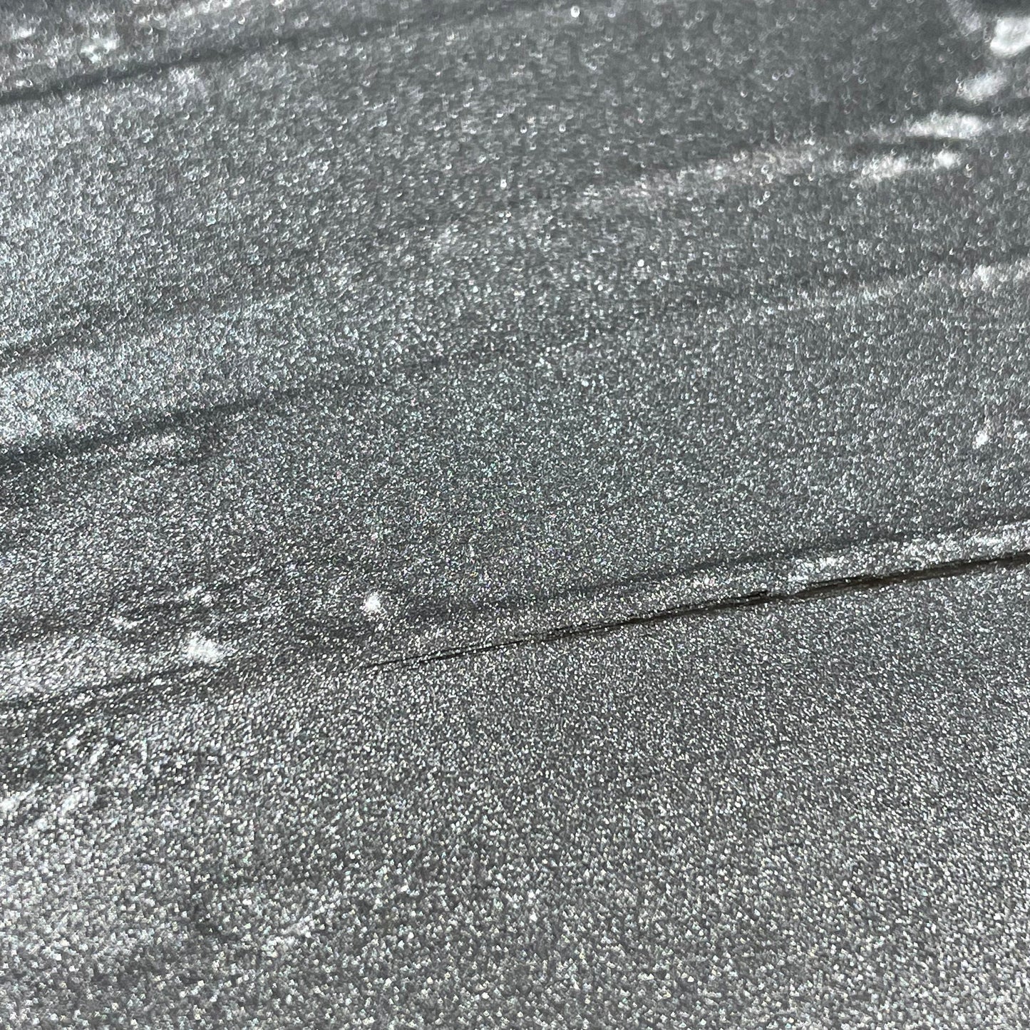 Silver Christmas Chrome watercolor paint half pan