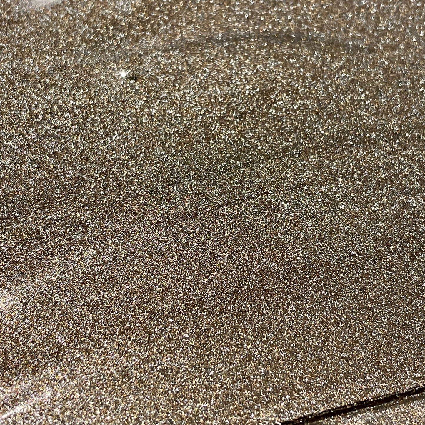 Cream Christmas Chrome watercolor paint half pan