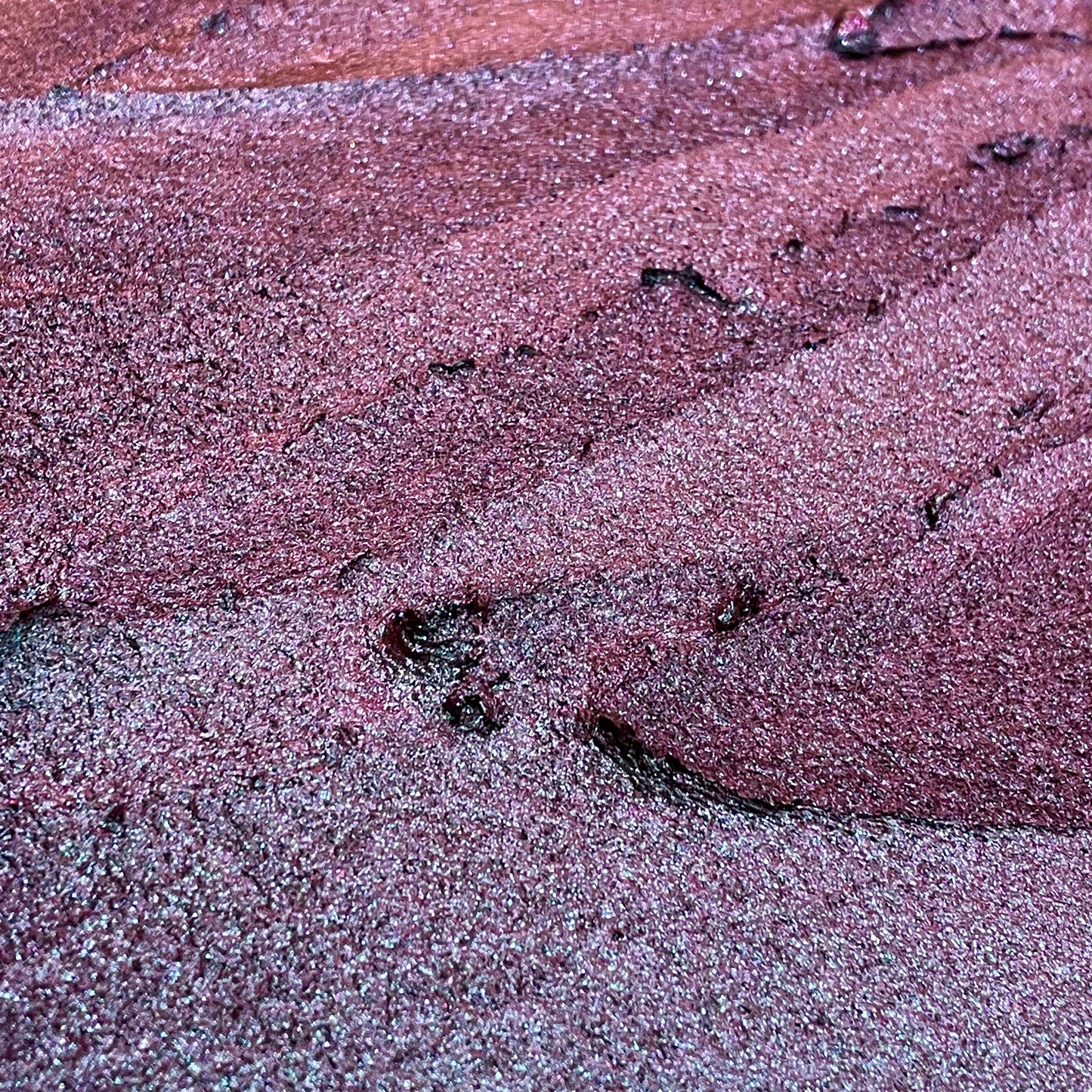 Fig purple Half pan Fruits Basket Colorshift Handmade shimmer watercolor paints