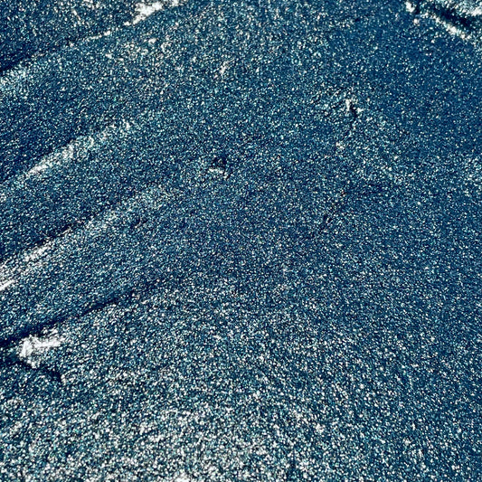 Last Chance! Montana blue Half pan Bling Bling Handmade shimmer watercolor paints