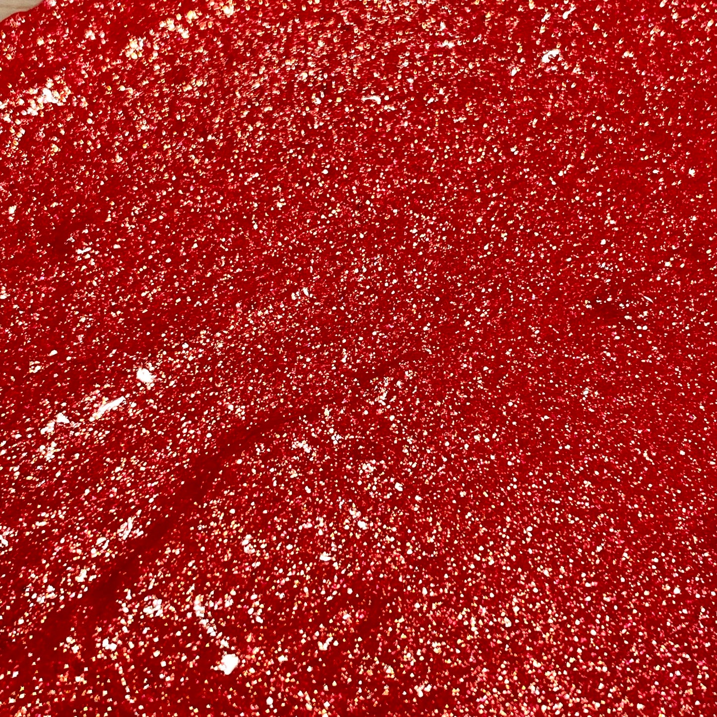 Last Chance! Fire Opal red Half pan Bling Bling Handmade shimmer watercolor paints