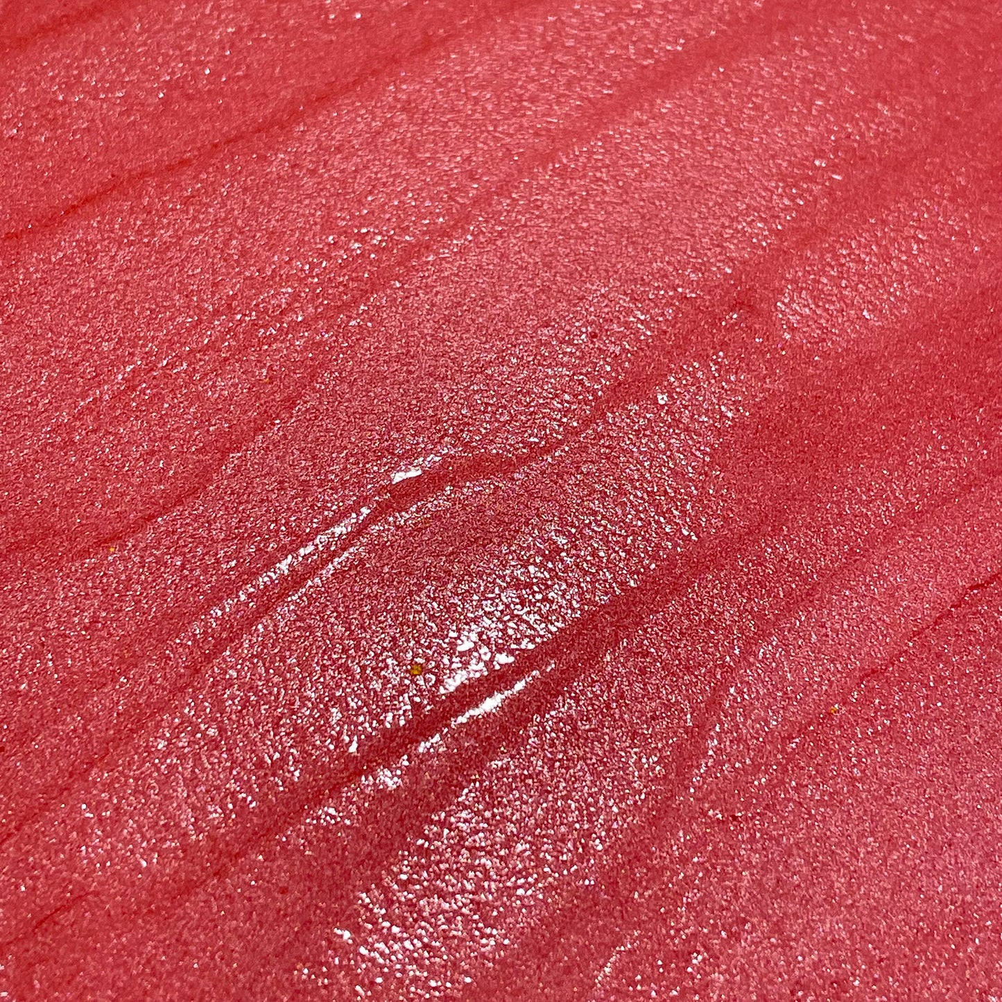 Blossom orange handmade watercolor paint half pan