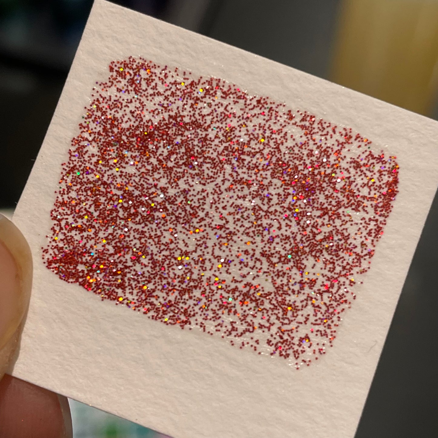 Galaxy set for Handmade Chunky Holo glitter watercolor paints half pans in Tin case