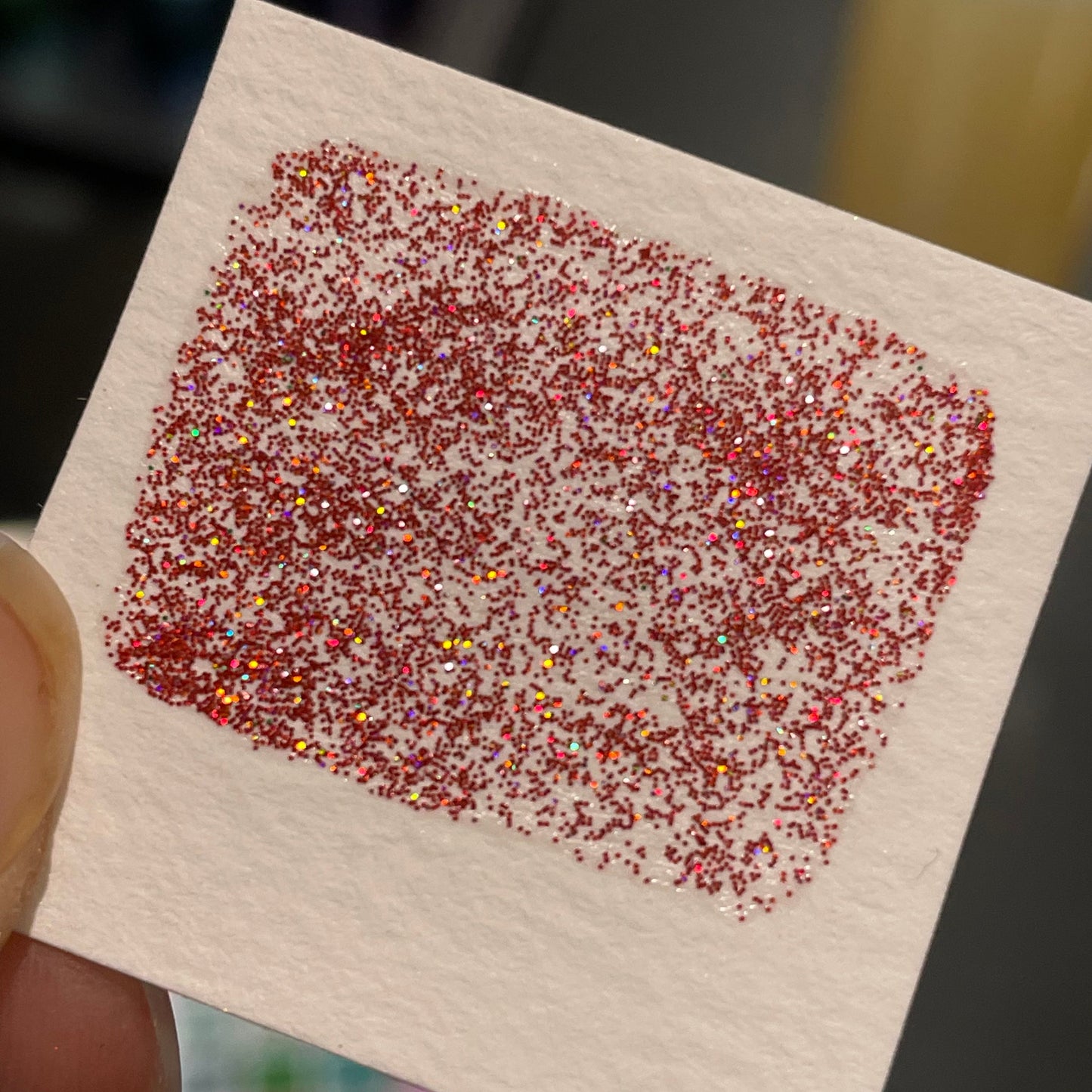 Button Galaxy set for Handmade Chunky Holo glitter watercolor paints half pans in Tin case