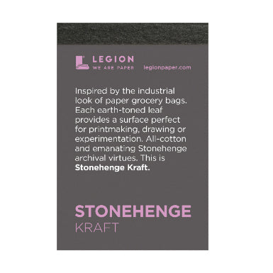 Legion Stonehenge Aqua Artist Pad watercolor paper