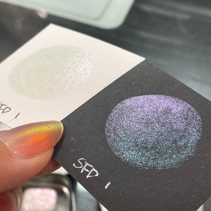 SFD1 Half Shiny fairy Dust set for Handmade color shift watercolor paints