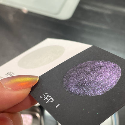 SFD1 Half Shiny fairy Dust set for Handmade color shift watercolor paints