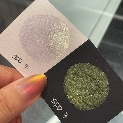 SFD3 Half Shiny fairy Dust set for Handmade color shift watercolor paints