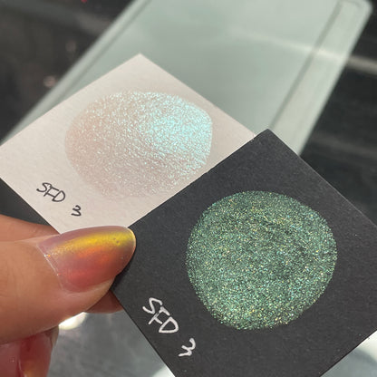 SFD3 Half Shiny fairy Dust set for Handmade color shift watercolor paints