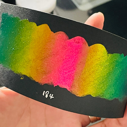 No.184 Half  Vivid series Handmade Super Chrome Color Shift Watercolor Paint