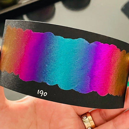 No.190 Half  Vivid series Handmade Super Chrome Color Shift Watercolor Paint