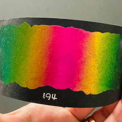 No.194 Half  Vivid series Handmade Super Chrome Color Shift Watercolor Paint