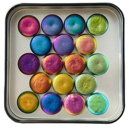 last chance! Button Vol.1 Master Mini Set Handmade Color shift watercolor paints