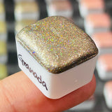 Granada Half Renaissance series Handmade Colored Hologram Sparkle Watercolor Paint
