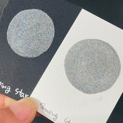 Limited Shooting Star Hologram Handmade Glittery Shimmer Watercolor Paint