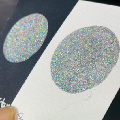 Limited Shooting Star Hologram Handmade Glittery Shimmer Watercolor Paint