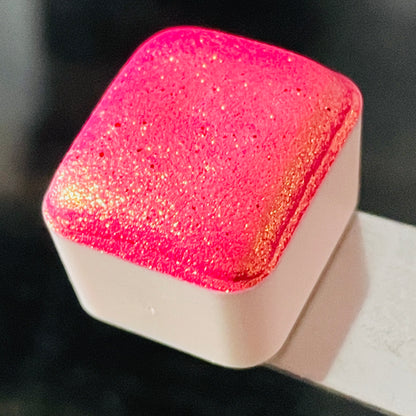 Tulip Flower Field Series Handmade Shimmer Mica Glitter Watercolor Paintsnk