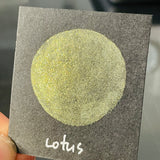 Lotus Flower Field Series Handmade Shimmer Mica Glitter Watercolor Paints