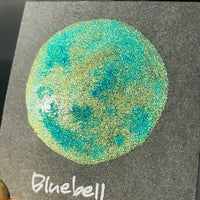 Bluebell Flower Field Series Handmade Shimmer Mica Glitter Watercolor Paints
