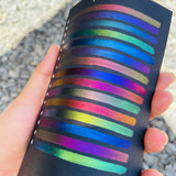 H15 Set Color shift Watercolor half pan in Tin case