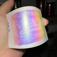No. 71 Colorshift Fairy watercolor paints Half pan