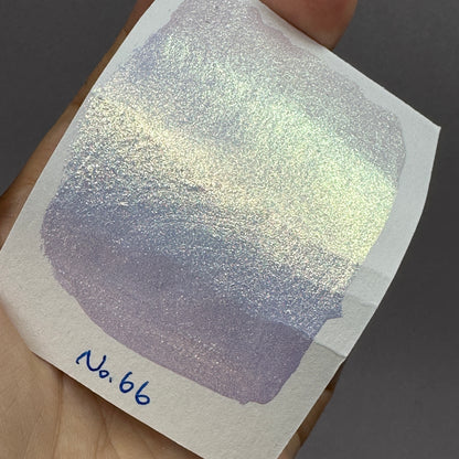 No. 66 Fairy colorshift watercolor paint half pan