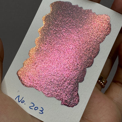 No.203 Tropical Series Handmade Super Color Shift Watercolor Paint