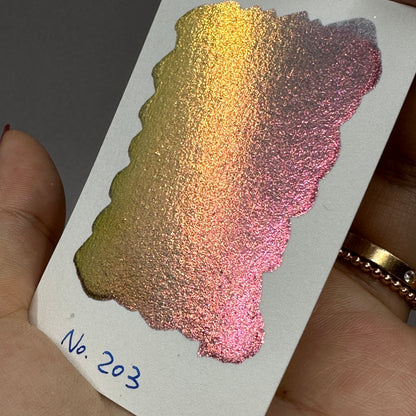 No.203 Tropical Series Handmade Super Color Shift Watercolor Paint