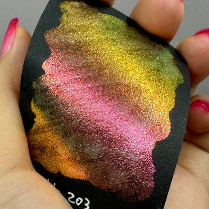 No.203 Tropical Series Handmade Super Color Shift Watercolor Paint