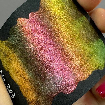 No.203 Tropical Series Handmade Super Color Shift Watercolor Paint