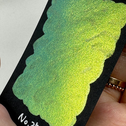 No. 25 Pearl color shift watercolor paint Half/Quarter/Mini