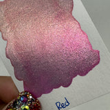 Red Rainbow Super Color Shift Handmade Shimmer Watercolor Paint