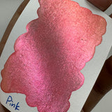 Pink Rainbow Super Color Shift Handmade Shimmer Watercolor Paint