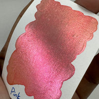 Pink Rainbow Super Color Shift Handmade Shimmer Watercolor Paint