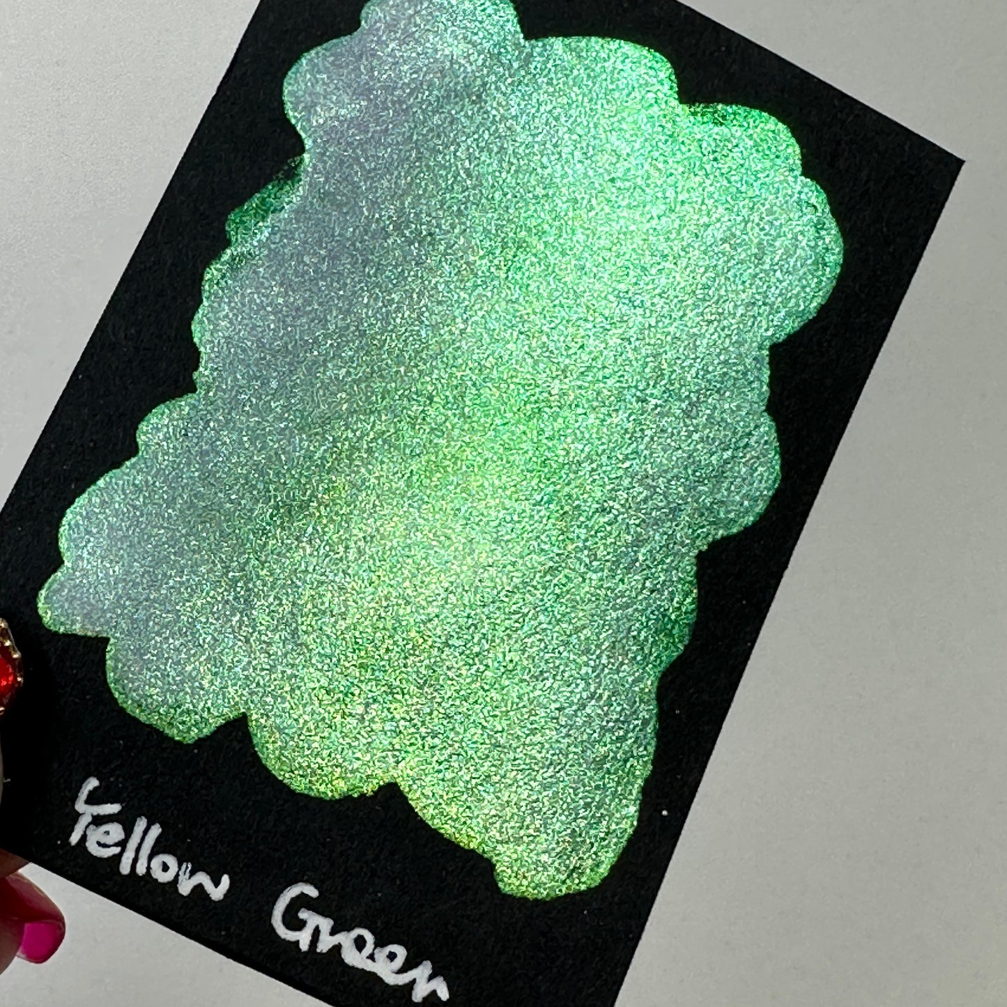 Y.Green Rainbow Super Color Shift Handmade Shimmer Watercolor Paint