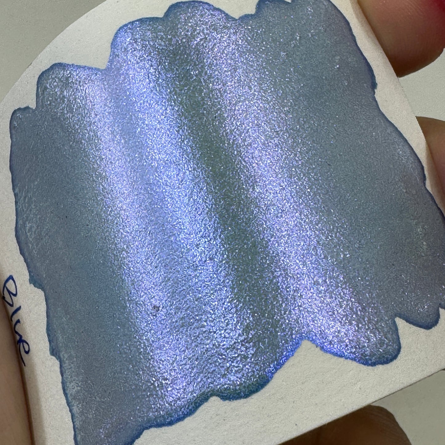 Blue Rainbow Super Color Shift Handmade Shimmer Watercolor Paint