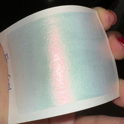 Fairy Coral watercolor paints half pan