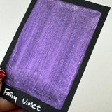 Fairy Violet watercolor paints half pan