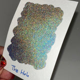 The Holo Handmade watercolor paints holographic Half/Quarter/mini pan