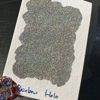 Rainbow Holo Handmade watercolor paints holographic Full/Half/Quarter/Mini pan