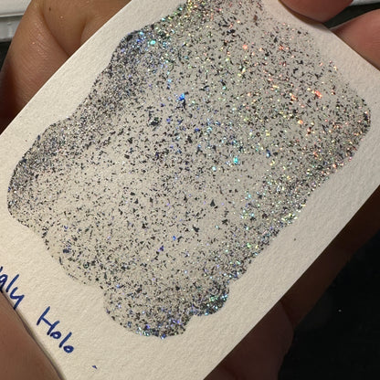 Ugly Holo Flake Half/Quater pan Holographic Handmade watercolor paints