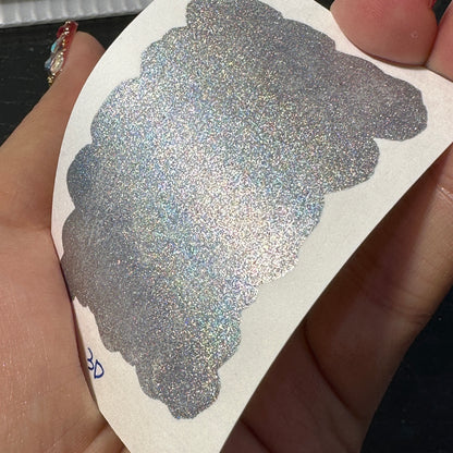 3D Holo Handmade watercolor paints holographic Half/Full pans