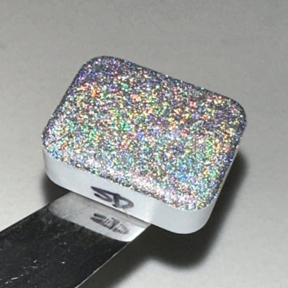 Stardust Handmade watercolor/Acrylic paints holographic Half/Quarter/Button pan