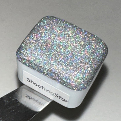 Limited Shooting Star Hologram Handmade Glittery Shimmer Watercolor Paint