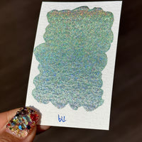 Vienna Half Renaissance series Handmade Colored Hologram Sparkle Watercolor Paint