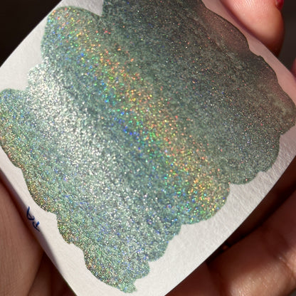 Vienna Half Renaissance series Handmade Colored Hologram Sparkle Watercolor Paint