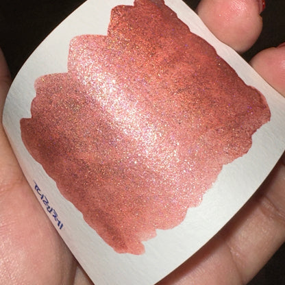 Limited Firenze Half Renaissance series Handmade Colored Hologram Sparkle Watercolor Paint