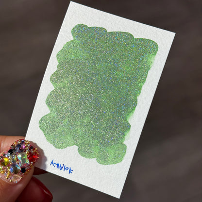 Limited Sevilla Half Renaissance series Handmade Colored Hologram Sparkle Watercolor Paint
