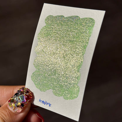 Limited Sevilla Half Renaissance series Handmade Colored Hologram Sparkle Watercolor Paint